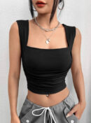 Sexy Solid Color Tube Top Vest Top